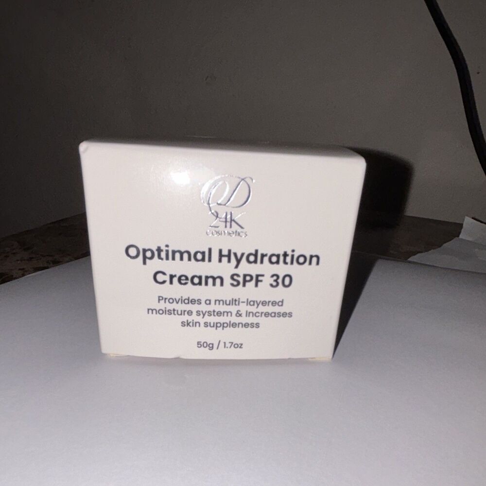D24K Cosmetics Hydrating Cream SPF 20 Moisturizer for Face 50g All Skin Types